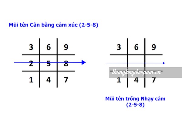 Tìm hiểu mũi tên thần số học cách nhận biết và ý nghĩa