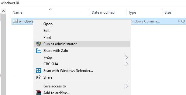 Hướng dẫn active windows 10 vĩnh viễn