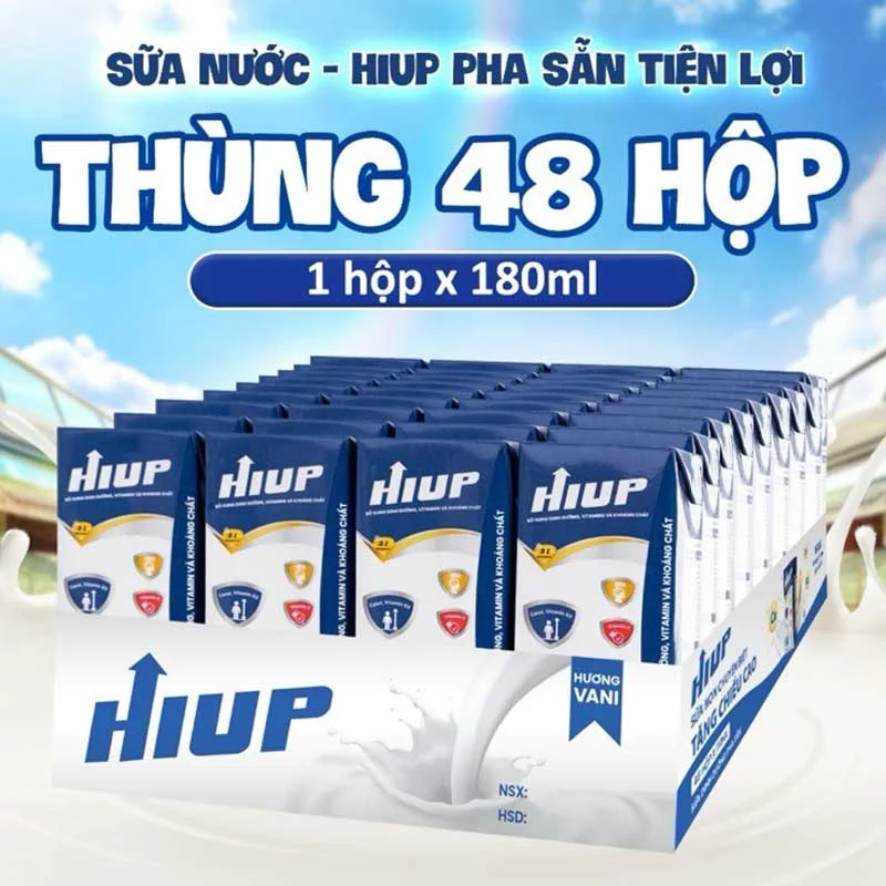 Sữa Hiup pha sẵn tăng chiều cao (110ml, 180ml)