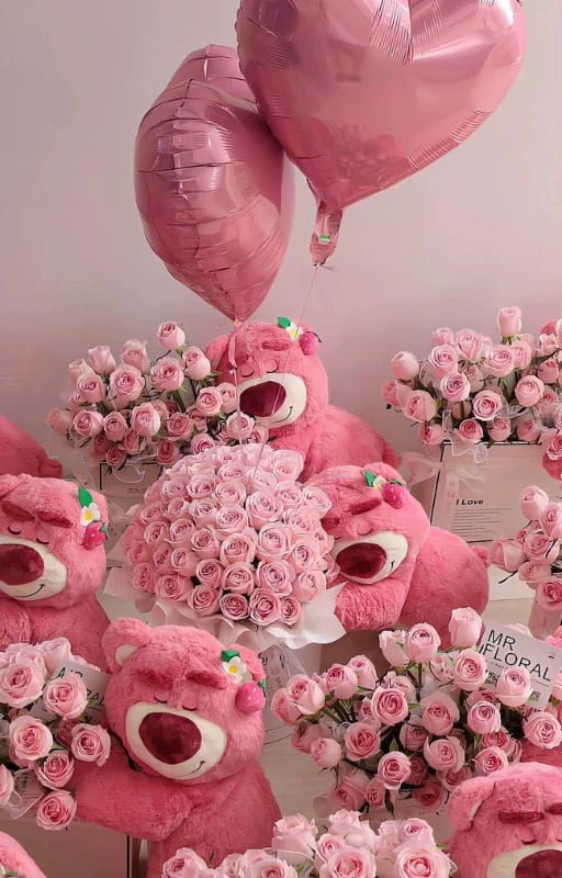 Hình nền gấu dâu Lotso