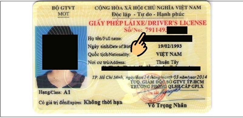 Cách tra cứu giấy phép lái xe thật giả trên gplx.gov.vn