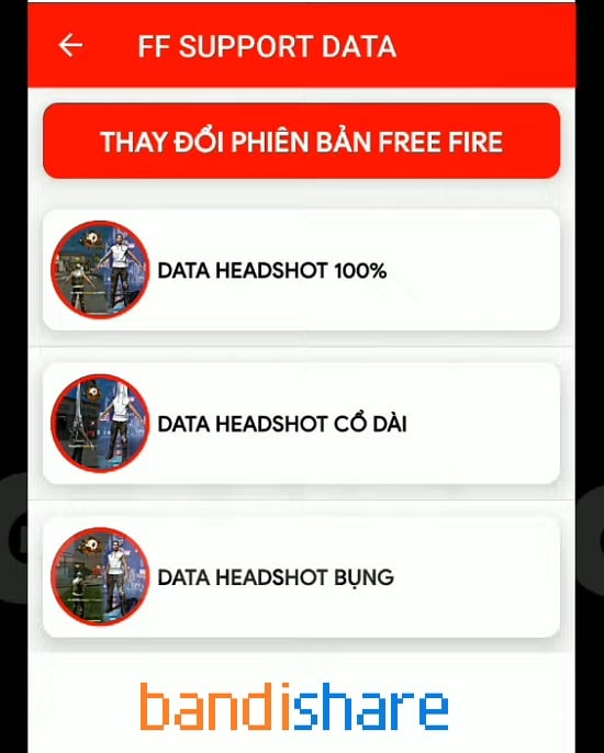 Tải FF Support Data APK OB46 v4.0 Headshot, Tìm đồ 3, Định vị, Xe bay