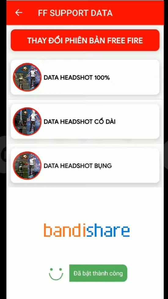 Tải FF Support Data APK OB46 v4.0 Headshot, Tìm đồ 3, Định vị, Xe bay