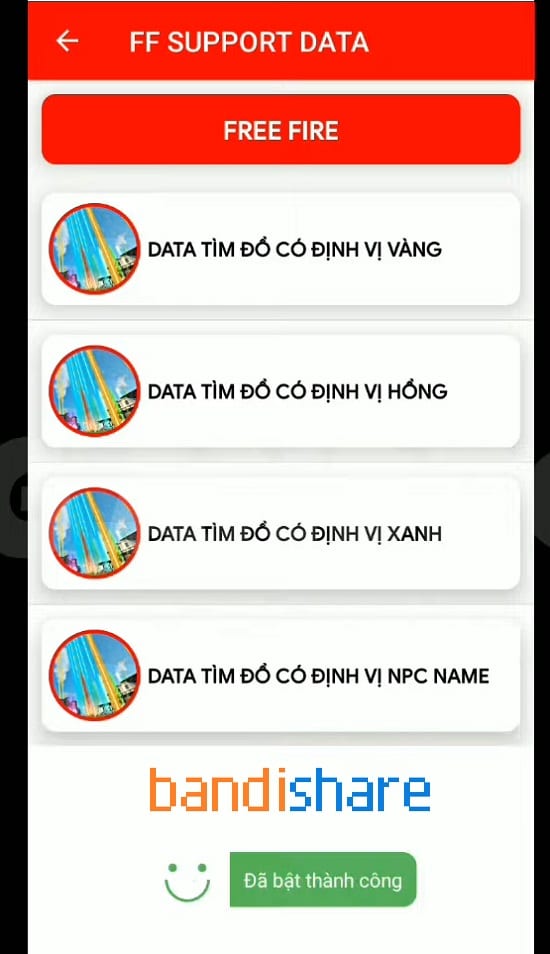 Tải FF Support Data APK OB46 v4.0 Headshot, Tìm đồ 3, Định vị, Xe bay